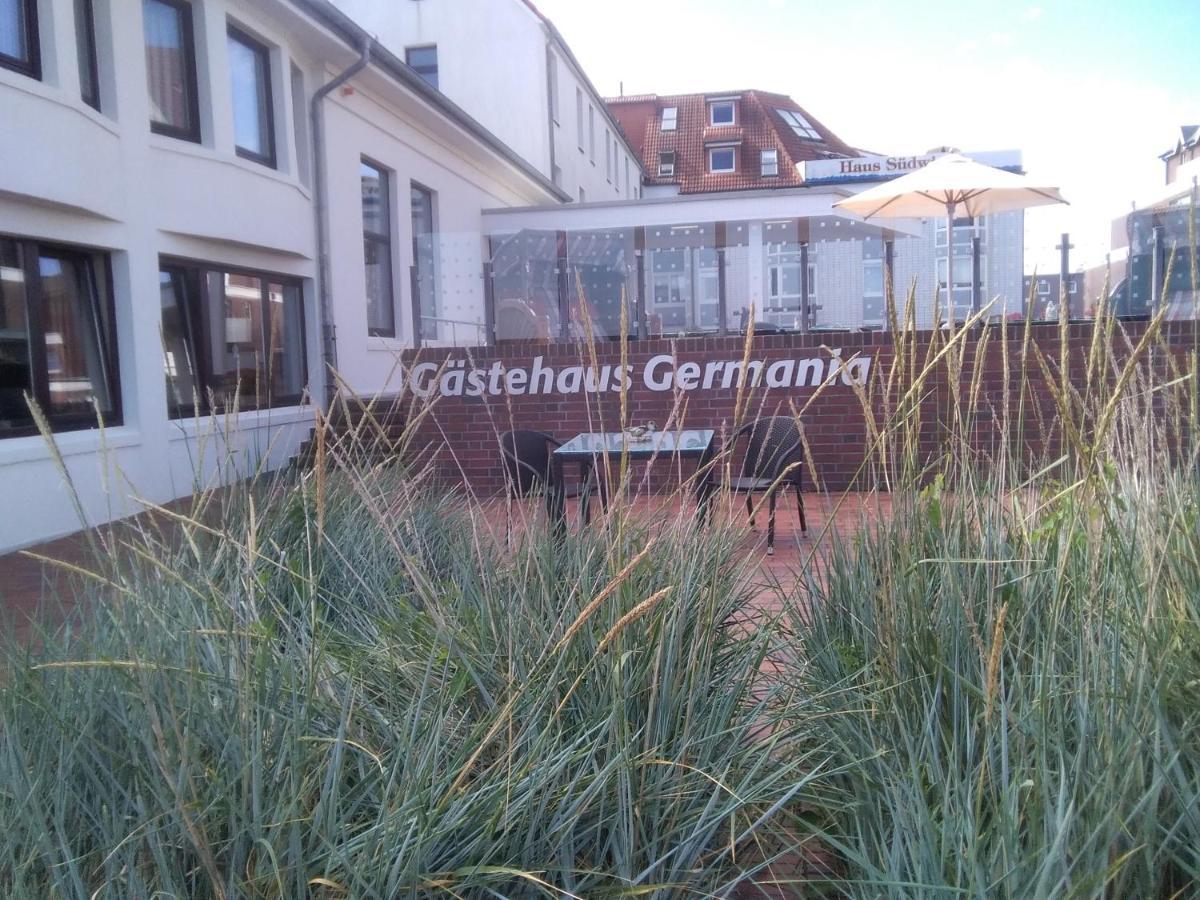 Gaestehaus Germania Wangerooge Exterior foto